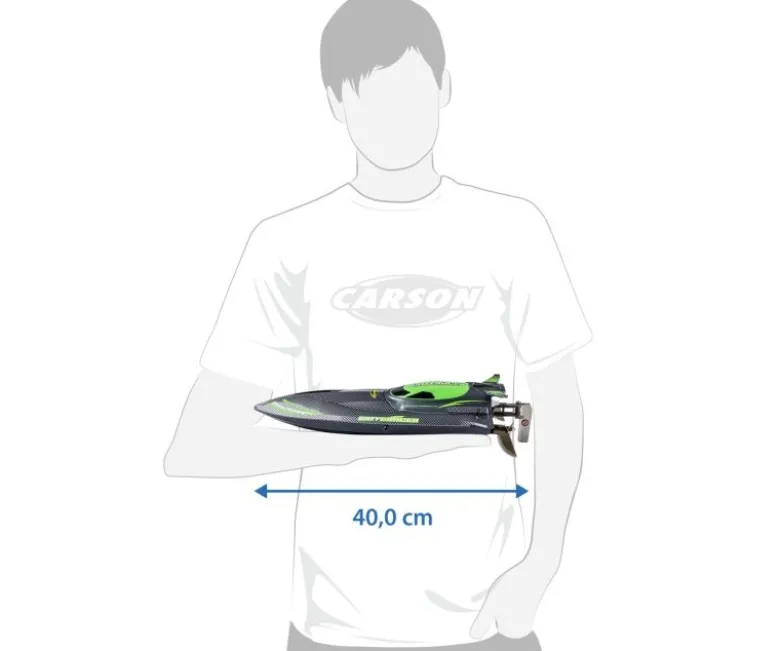 Carson 500108061Waveracer Brushless Rennboot 2.4GHz 100% RTR