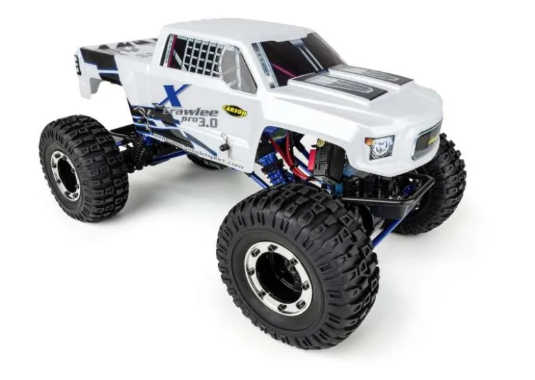 Carson 500404315X-Crawlee Pro 3.0 100% RTR 1:10 Der perfekte Crawler für den Einstieg