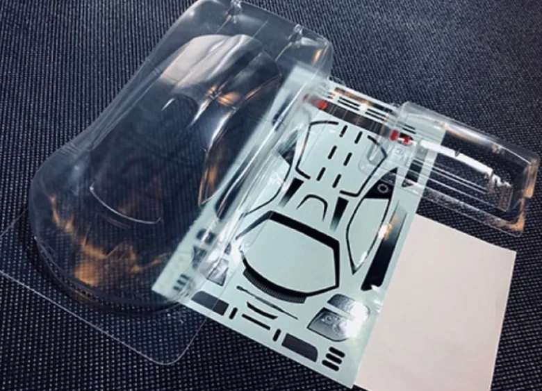 CARTEN NBA807MCL-F1 Karosserie (klar) 1/10 mit Dekor M-Chassis 210-225m