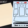 CARTEN NBA802MK1 Karosserie (klar) 1/10 inkl. Dekor für M-Chassis