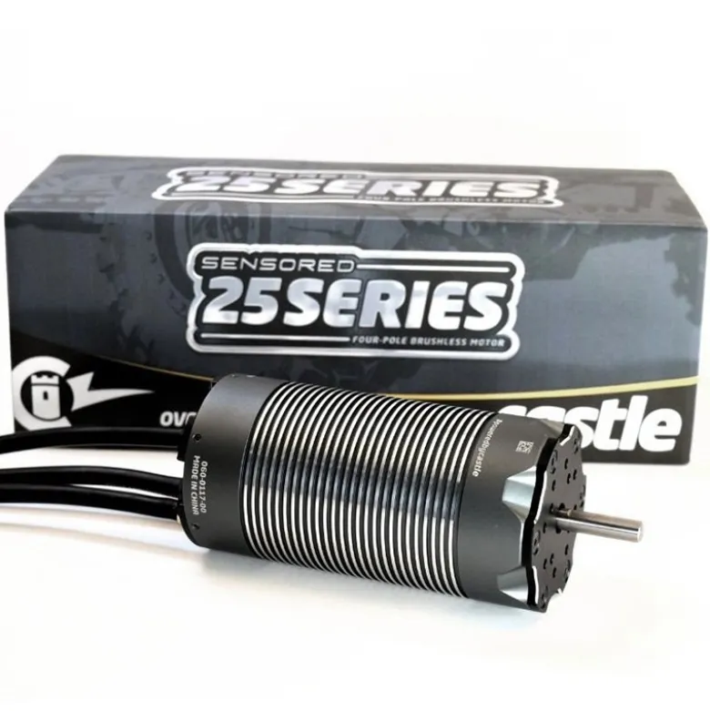 Castle Creations CC-060-0117-00Brushless Motor 2535-520KV - 4-Polig Sensored 1:5