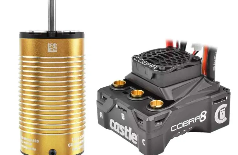 Castle Creations 010-0172-04COBRA-8 1:8 Brushless Combo 1515-2200kV 'Limited Edi.' Motor