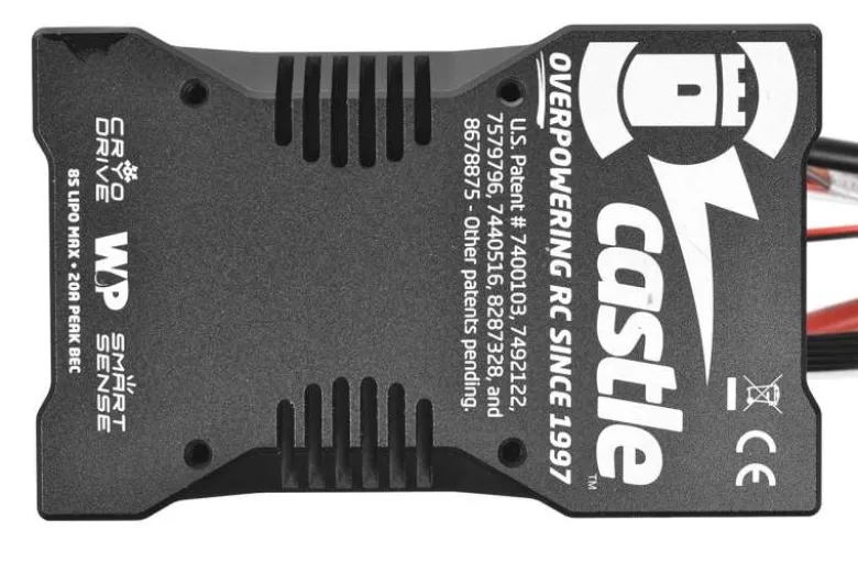 Castle Creations 010-0179-00COBRA-5 Brushless Auto Regler 3-8S BEC 20A, wasserfest