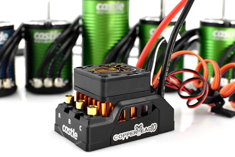 Castle Creations 010-0166-06Copperhead 10 BL Combo 2-4S Crawler Editon 1406-2280kV