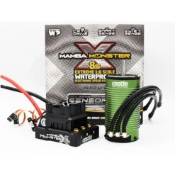 Castle Creations 010-0165-02Mamba Monster X 8S 33,6V ESC mit 1717-1650KV sensored Motor