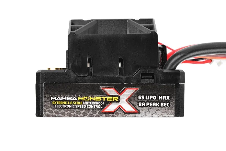 Castle Creations 010-0145-06MAMBA X Monster Brushless Combo 1/8 1515 2200KV Motor Senso.