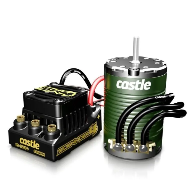 Castle Creations 010-0164-02Sidewinder 4 Brushless Combo Basher Edition, 1406-5700 Motor