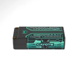 Cayote CA652S145Racing LiPo Akku 145C, 6500mAh, 7.6V 2S, 49.4Wh Shorty