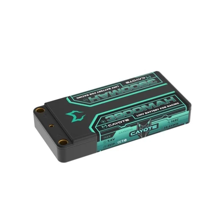 Cayote CA392S145Racing LiPo Akku 145C, 3900mAh, 7.6V, 29.64Wh
