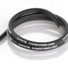 Cayote CYECW0511AWG Kabel mit dünner Wandstärke 4.5mm 1m schwarz passend für CREST 8 & Evo