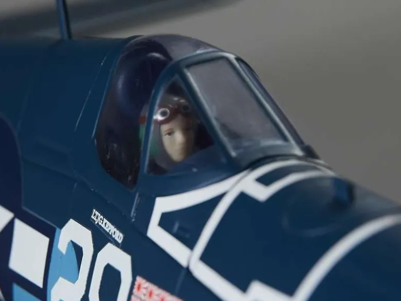 DERBEE DB001PBF4U Corsair Warbird PNP blau - 75cm