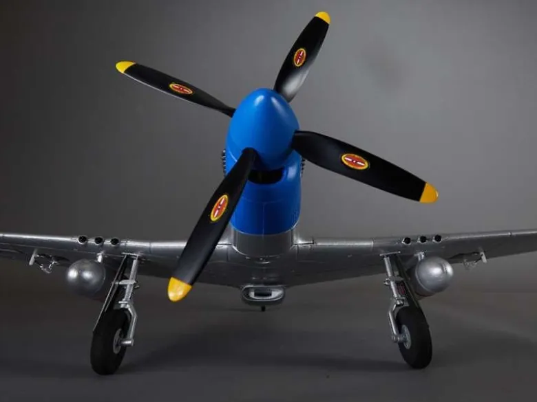 DERBEE DB004PBP-51D Mustang Warbird PNP blau - 75cm
