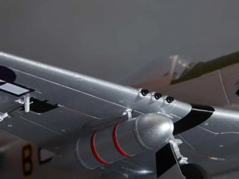 DERBEE DB003PGP-51D Mustang Warbird PNP gelb - 75cm