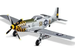 DERBEE DB003PGP-51D Mustang Warbird PNP gelb - 75cm