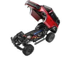 DF-Models 3150DF-4S Crawler Varant 313 mm Scale - 1:10 RTR, metallic-Rot mit 7,4V Akku und USB Ladegerät