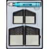 Donau Elektronik HSS250PROFILINE HSS Bohrerset 40-teilig Ø 0,3 - 2,5 mm