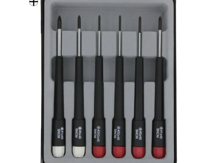 Donau Elektronik 280-61Kreuzschlitz Schraubendreher Set 6-teilig