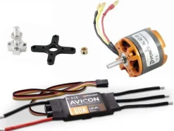D-Power AL4206ACSBrushless Set AL42-06 & AVICON 60A Regler