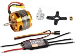 D-Power AL35308ACSBrushless Set AL3530-8 & AVICON 30A Regler
