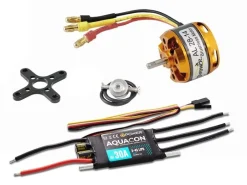 D-Power AL2814AQSBrushless Set AL28-14 & AQUACON 30A Regler