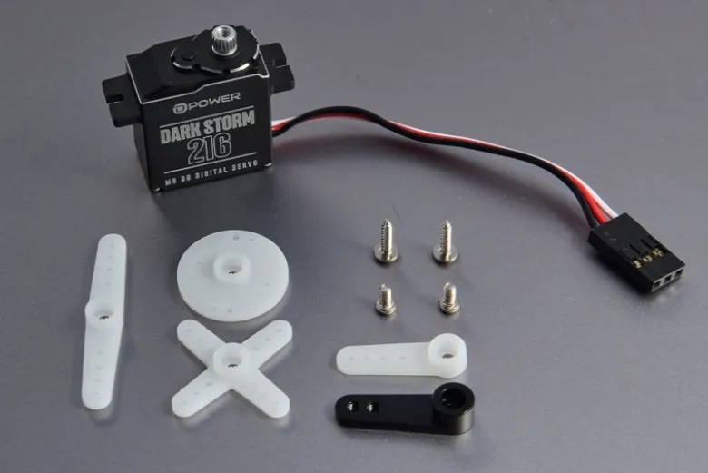 D-Power DK216DarkStorm 216 BB MG Mini Digital-Servo