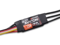 D-Power DPAC015SAVICON 15A SLIM S-BEC Brushless Regler