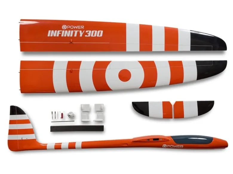 D-Power DPIFT300XV2Infinity 300 V2 - 300 cm Elektrosegler voll-GFK ARF+