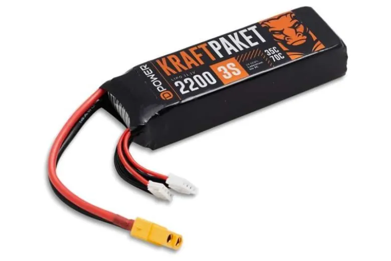 D-Power KP22003Kraftpaket 2200 3S LiPo Akku 11,1 V 35/70C - XT60