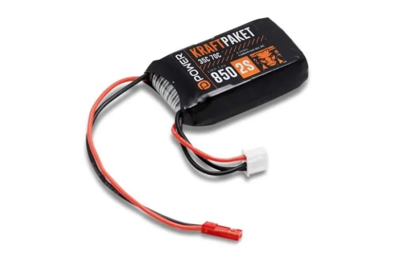 D-Power KP8502Kraftpaket 850 2S LiPo Akku 7,4 V 35/70C - BEC