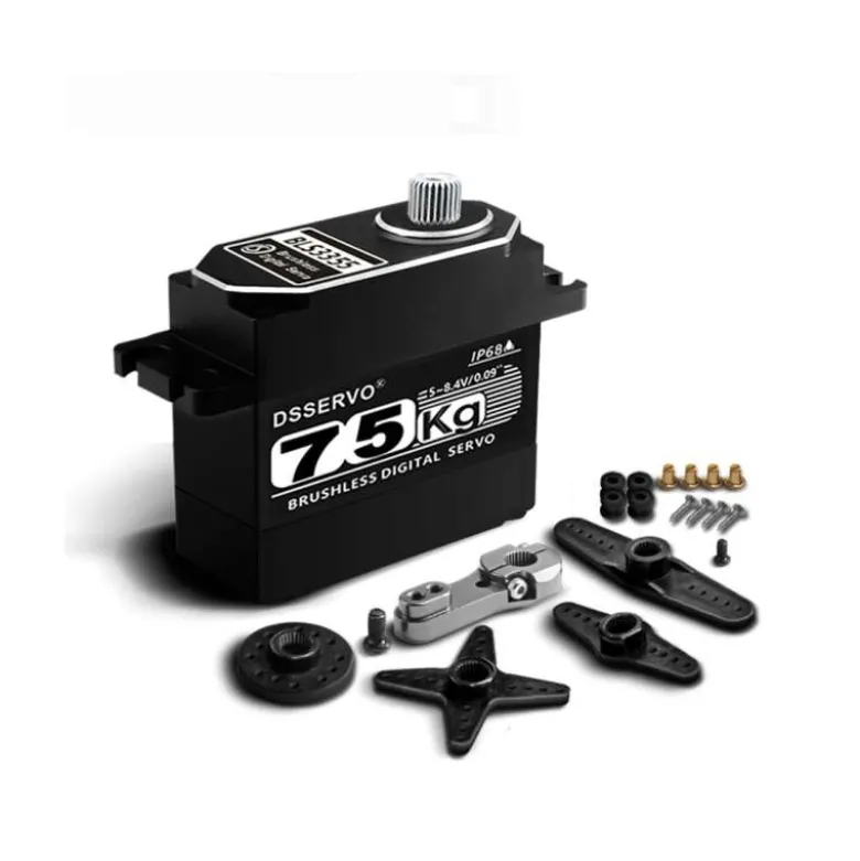 DSSERVO DS019BLS3375 High-Torque Brushless Metal Servo 82kg/0.11sec @8.4V