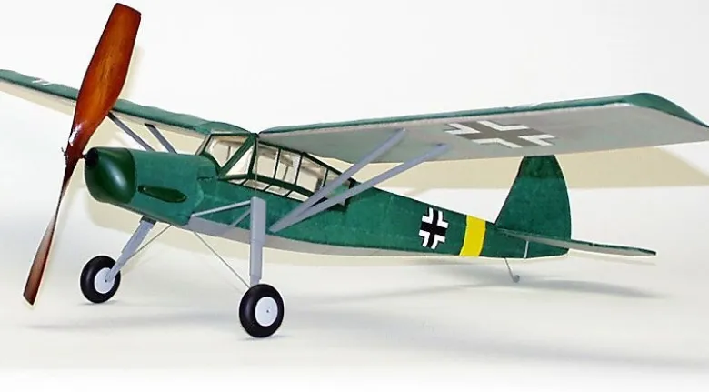 Dumas ds308Fieseler 156 Storch Flugmodell Balsabausatz