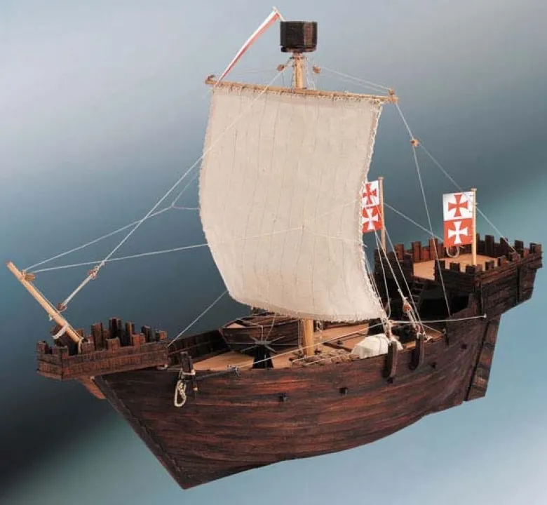 Dusek 20340Hanse Kogge 1:72 Baukasten