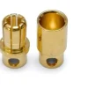 DynoMAX B9594Bullet Goldkontakt Stecker 8mm Female+Male