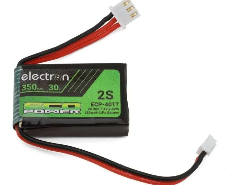 EcoPower ECP-4017LiPo Akku 2S 30C 7.4V, 350mAh mit PH2.0 Stecker, Micro-B
