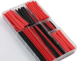EcoPower ECP-3009Schrumpfschlauch Set schwarz & rot, 150 Stück