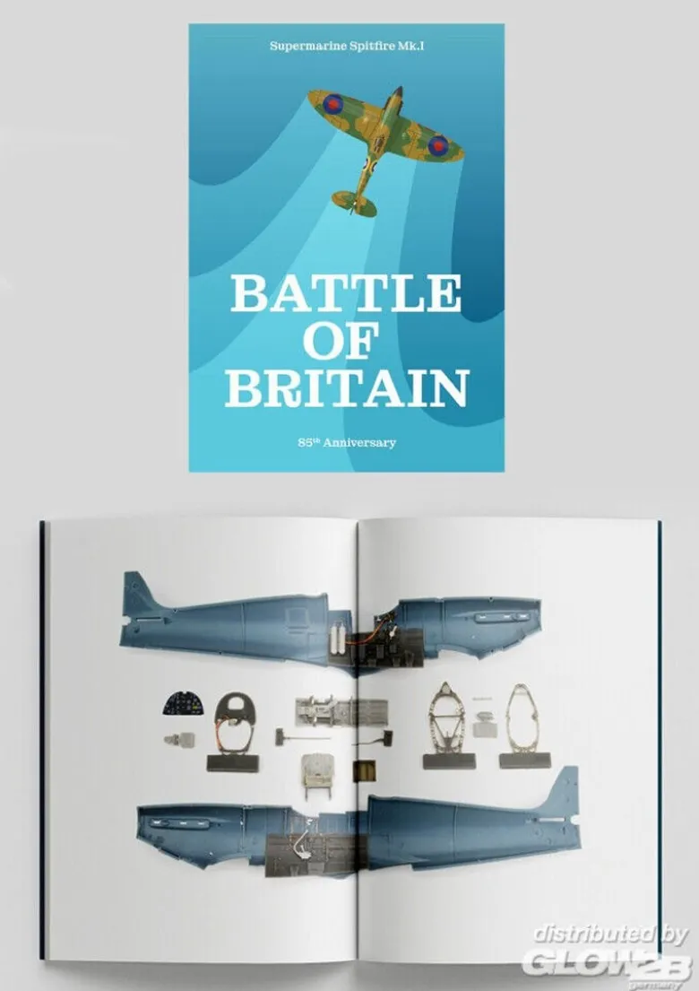 Eduard Plastic Kits 11197Spitfire Mk. I 'Battle of Britain' - Modellbausatz 1:48 Limited Edition!