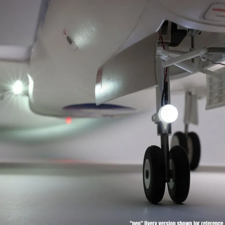 E-flite EFL-1495Airbus A320neo Twin 64mm EDF BNF Basic mit AS3X+,SAFE Select Base White