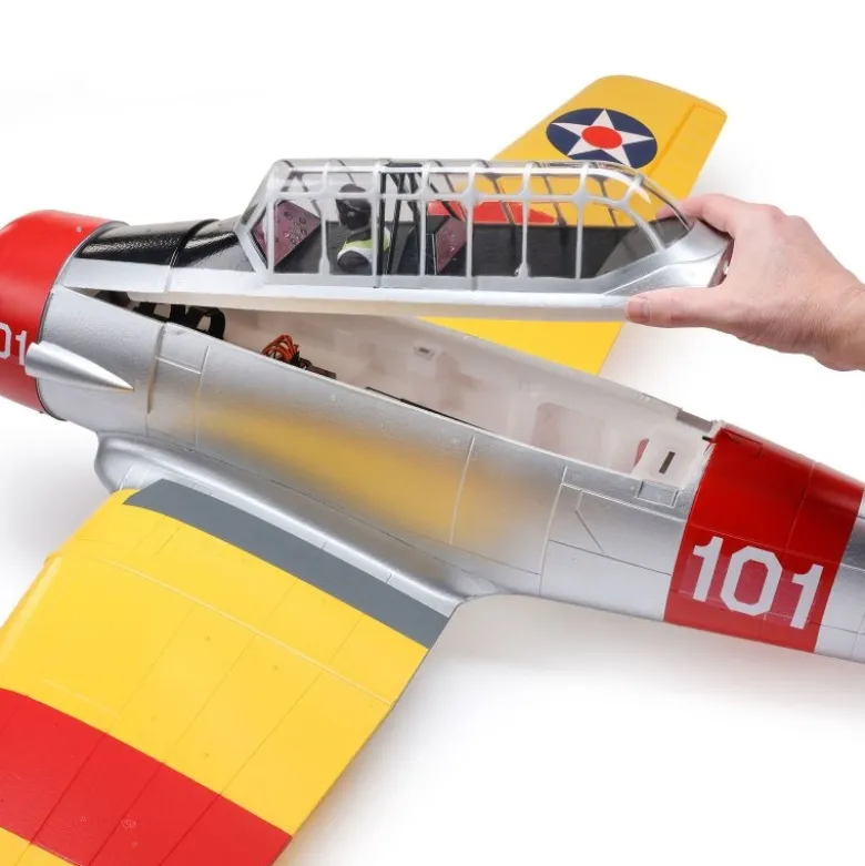 E-flite EFL08750SNJ-5/AT-6 Texan 1.5m BNF Basic mit AS3X+ und SAFE Select