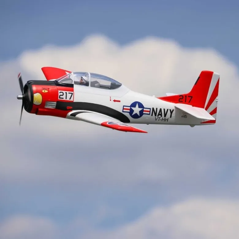 E-flite EFL18350T-28 Trojan 1.2m BNF Basic with Smart