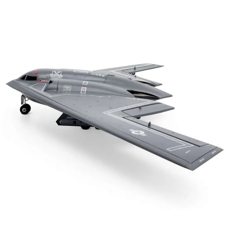 E-flite EFLU09050Micro B-2 Spirit of America Twin 30mm EDF BNF Basic
