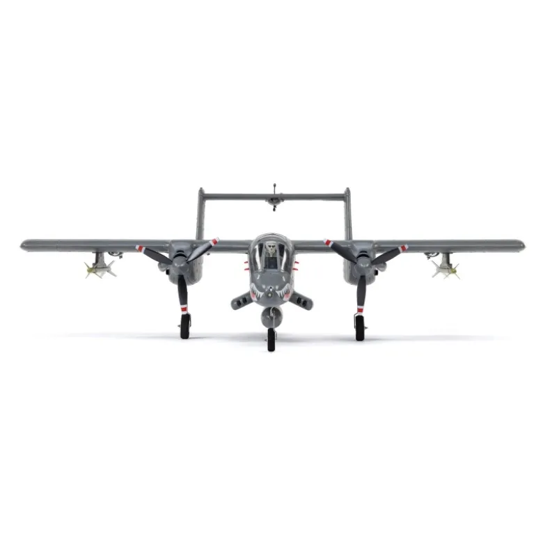 E-flite EFLU35050Micro OV-10 Bronco 645mm BNF Basic mit AS3X und SAFE Select