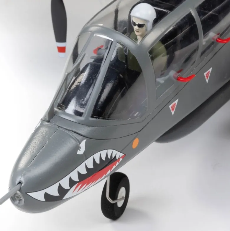 E-flite EFLU35050Micro OV-10 Bronco 645mm BNF Basic mit AS3X und SAFE Select