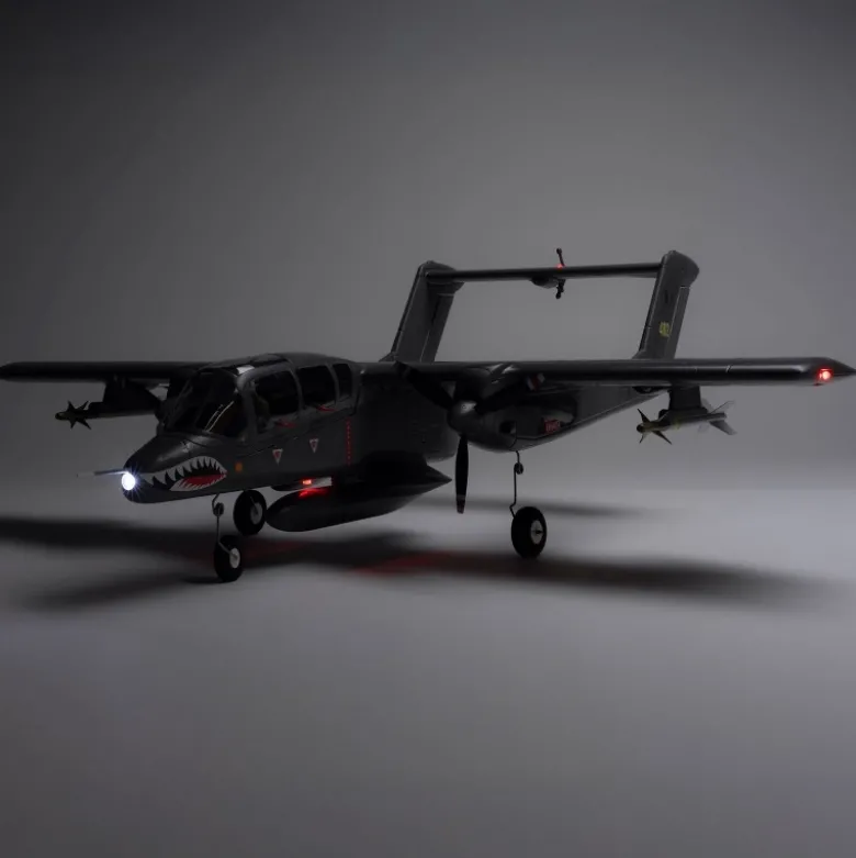 E-flite EFLU35050Micro OV-10 Bronco 645mm BNF Basic mit AS3X und SAFE Select