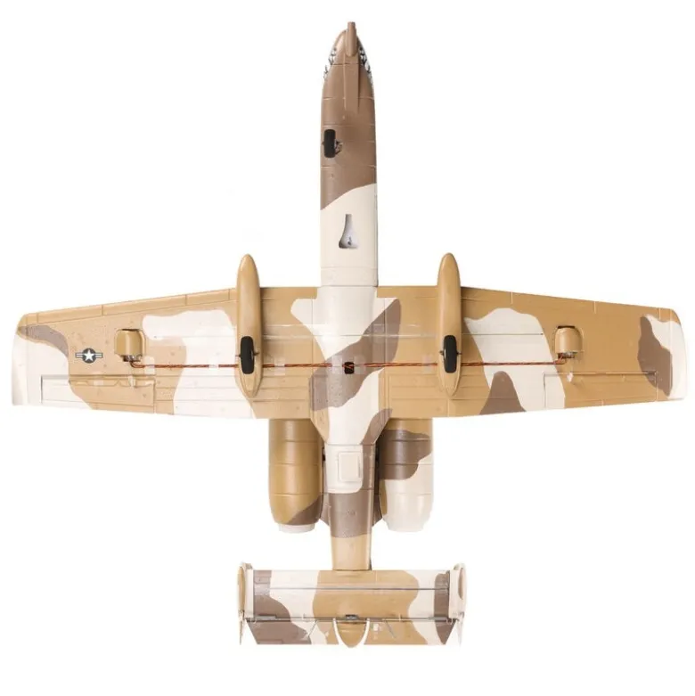 E-flite EFLU6550UMX A-10 Thunderbolt II 30mm EDF BNF Basic AS3X SAFE, 562mm