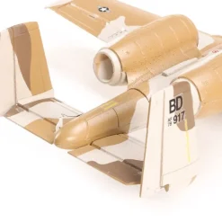 E-flite EFLU6550UMX A-10 Thunderbolt II 30mm EDF BNF Basic AS3X SAFE, 562mm