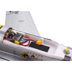 E-flite EFLU7050UMX F-86 Sabre 30mm EDF Jet BNF Basis mit AS3X & SAFE Select