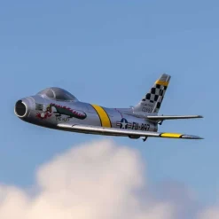 E-flite EFLU7050UMX F-86 Sabre 30mm EDF Jet BNF Basis mit AS3X & SAFE Select