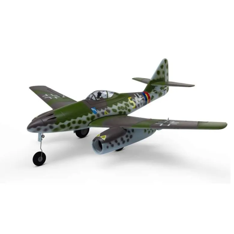 E-flite EFLU31050UMX Me 262 30mm EDF Jet BNF Basic mit AS3X und SAFE Select 660mm
