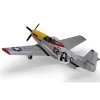 E-flite EFLU7350UMX P-51D Mustang 'Detroit Miss' 493mm BNF Basic mit AS3X und SAFE Select