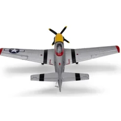 E-flite EFLU7350UMX P-51D Mustang 'Detroit Miss' 493mm BNF Basic mit AS3X und SAFE Select